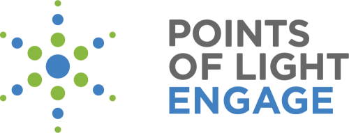 POINTS OF LIGHT LAUNCHES POINTS OF LIGHT ENGAGE, THE WORLD'S LARGEST DIGITAL HUB VOLUNTEERING AND COMMUNITY ENGAGEMENT Sharing4good